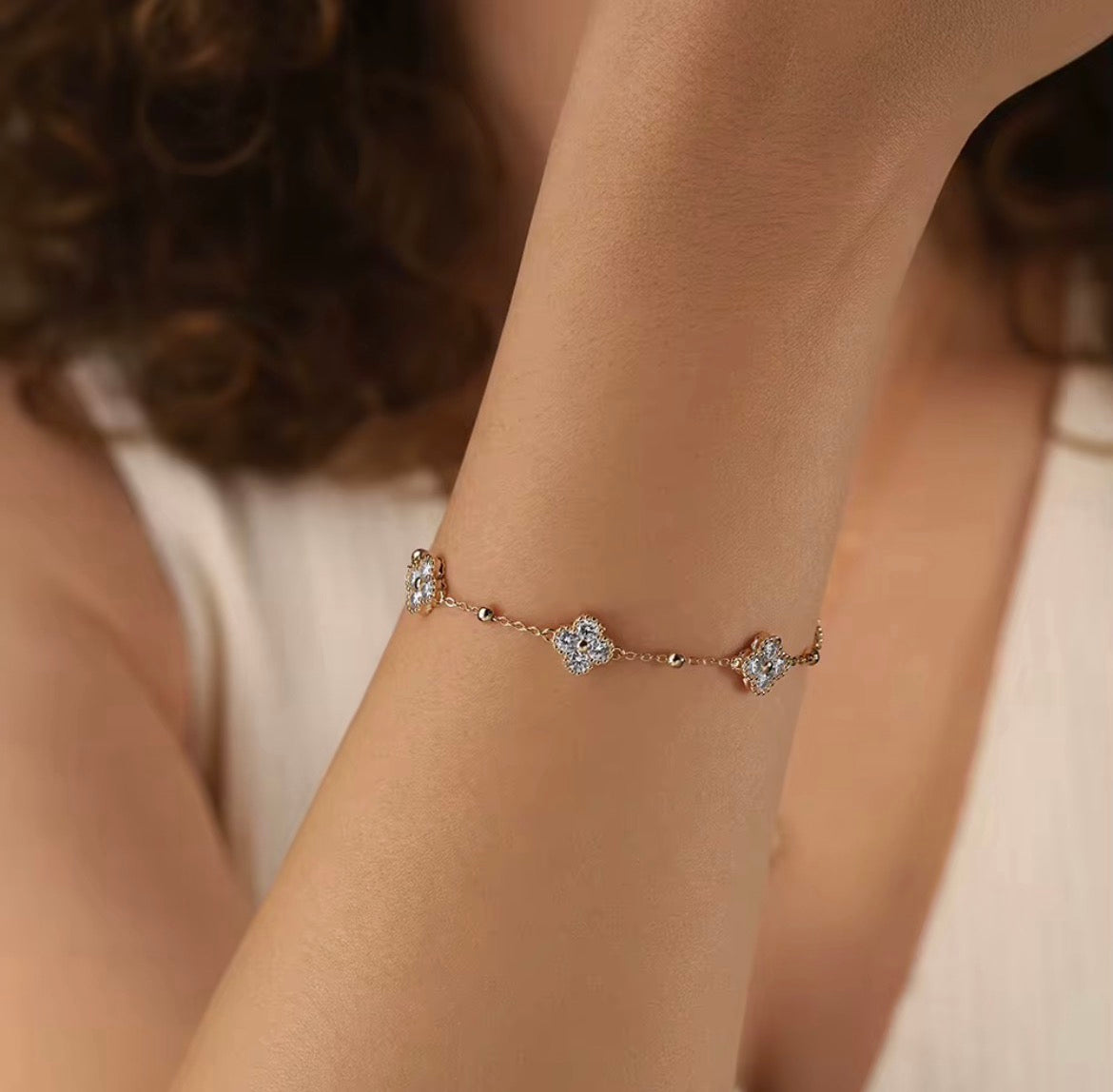 Soleil Clover Bracelet