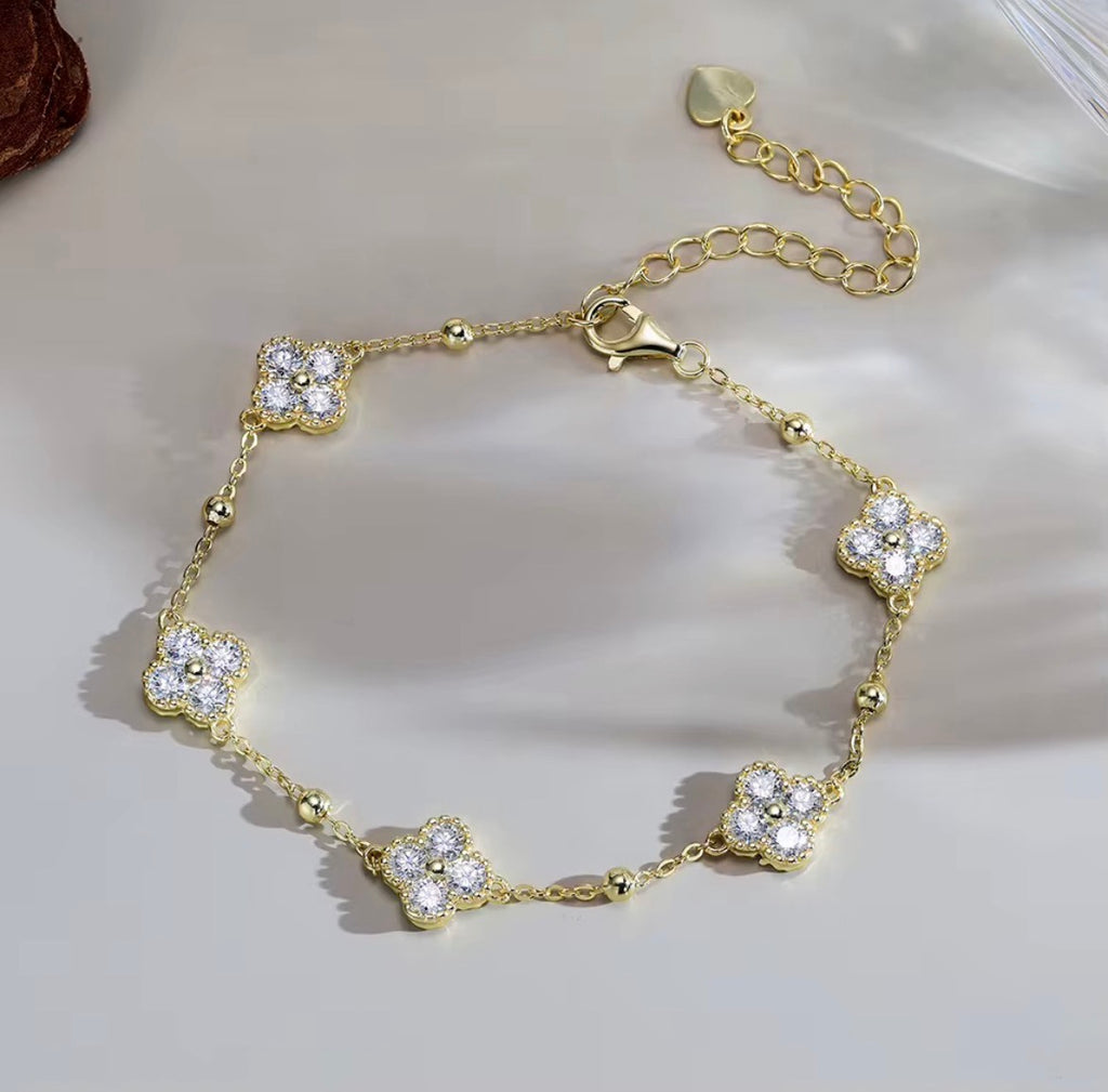Soleil Clover Bracelet